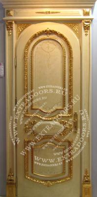 Входные двери элитного класса с дубовыми панелями